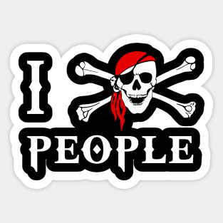 i love people Sticker